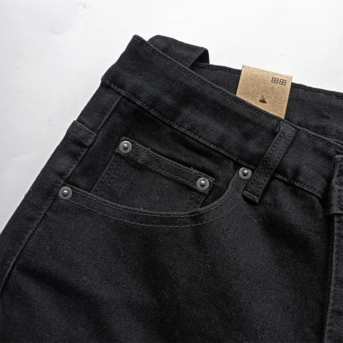 Новые джинсы KSUBI Cross мужские модные классические стильные черные трендовые