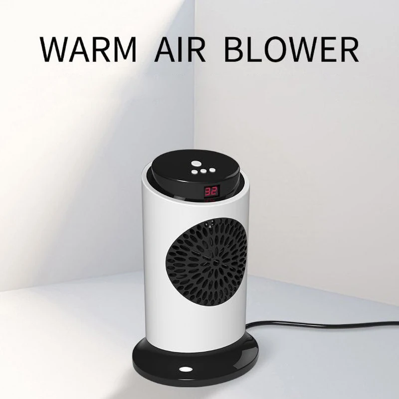 

Air Heater Small Heating Fan Cooling And Heating Dual-use Office Desktop Home Fast Heat Warm Hands Warm Feet Mute Bedroom