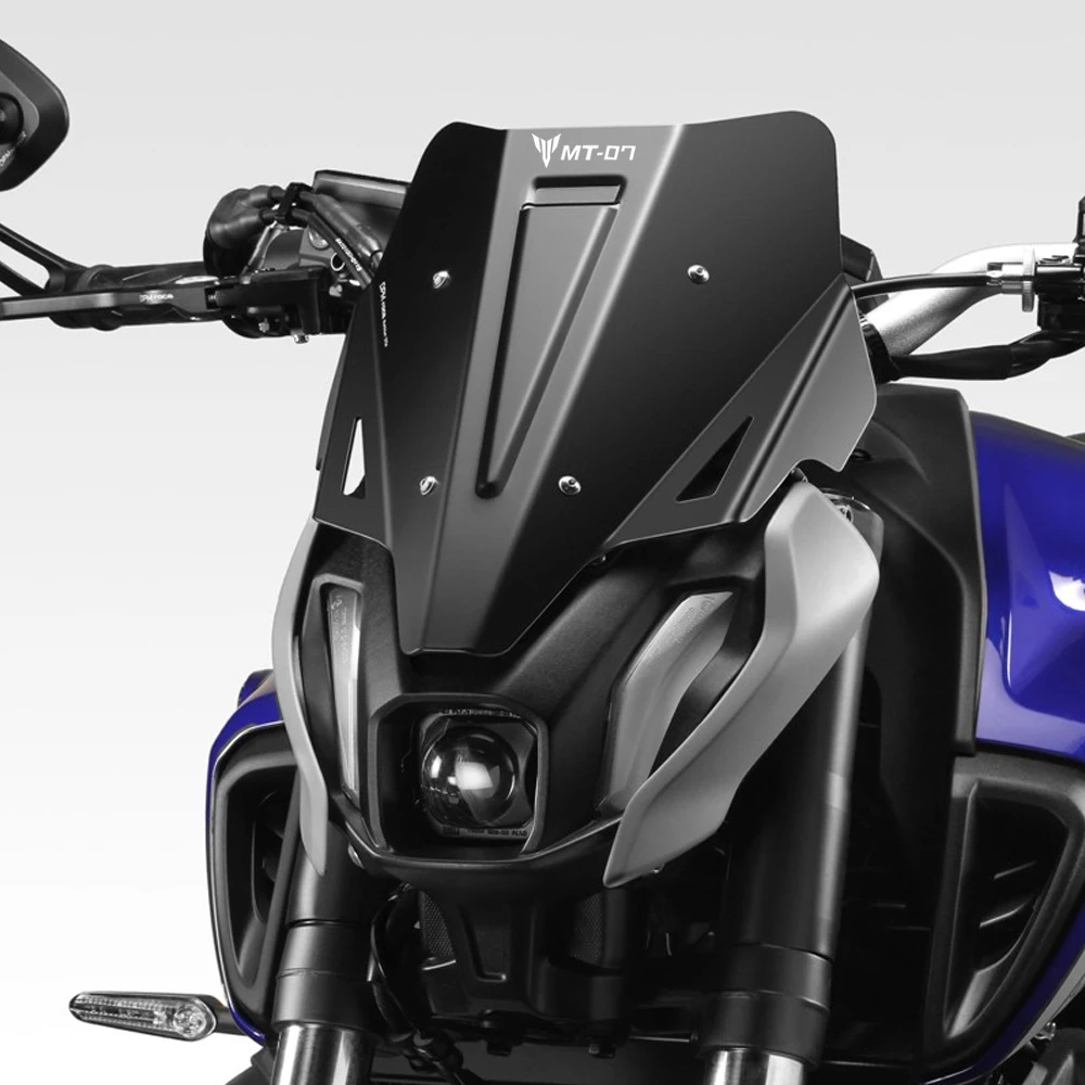 

Комплект алюминиевых дефлекторов ветрового стекла мотоцикла для YAMAHA MT-07 2021 2022 MT 07 MT07 FZ07 FZ-07 FZ 07 2021 2022