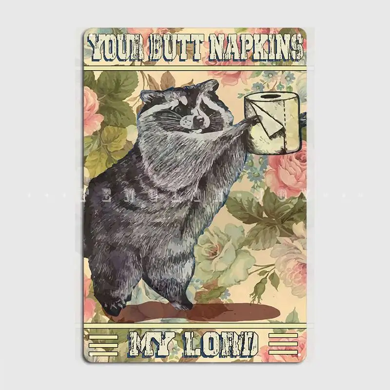 

Ваша ягодица, мой Властелин, металлический знак, Клубные салфетки, украшение для дома, эмблема, плакат