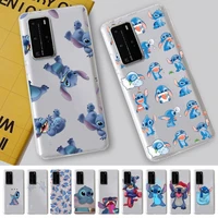 bandai lilo stich phone case for samsung s20 ultra s30 for redmi 8 for xiaomi note10 for huawei y6 y5 cover