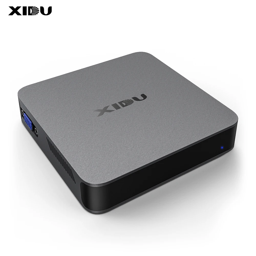 

XIDU PhilMac Intel Celeron J4115 DDR4 Linux Window10 4K 8GB+128 GB ultra small pc mini computer