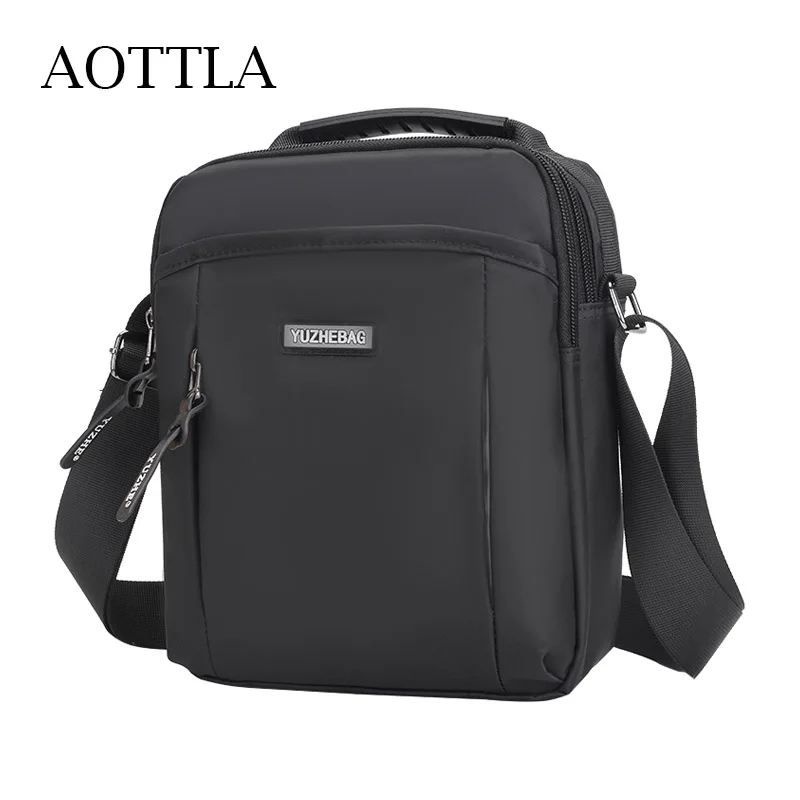

AOTTLA Messenger Bag High Quality Brand Shoulder Bag Hot Sale Cheap Men Sling Bag Teenager Travel Crossbody Bag Casual Handbags