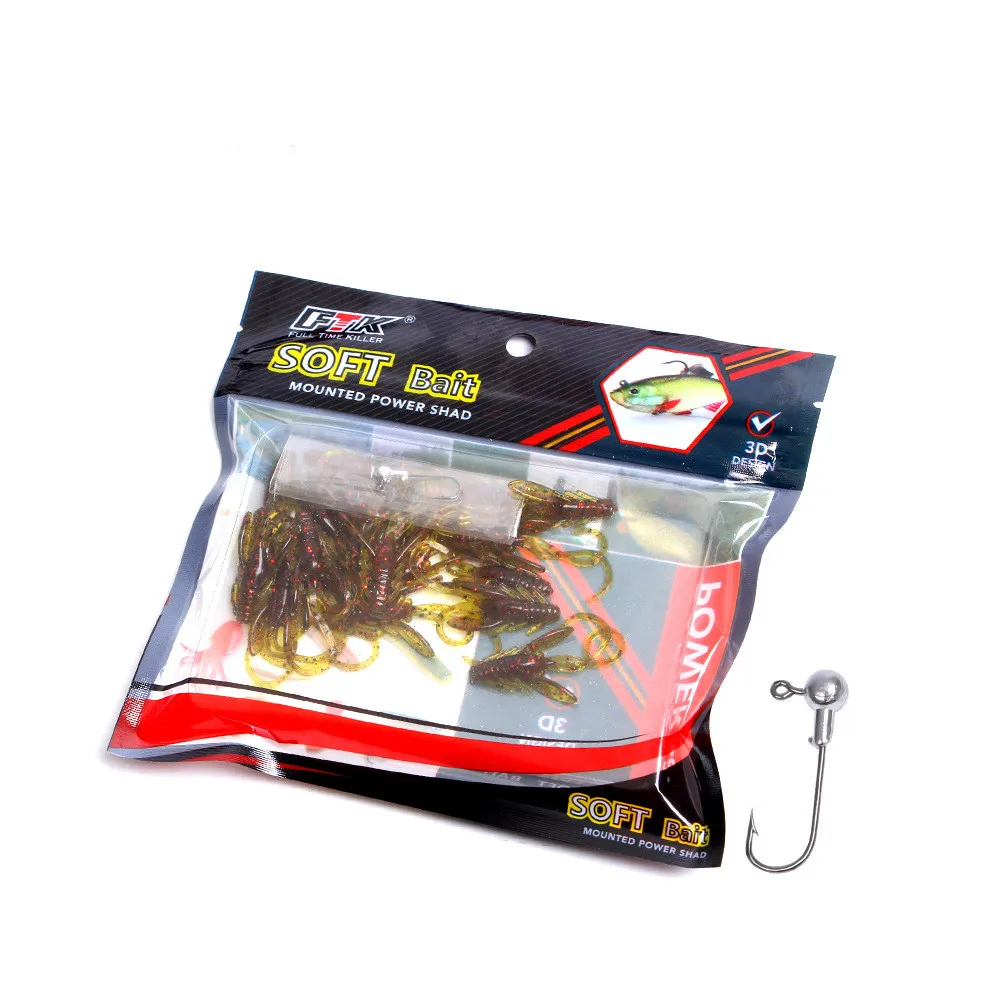 20 шт./партия мягкие рыболовные приманки 40 мм 0 9 г