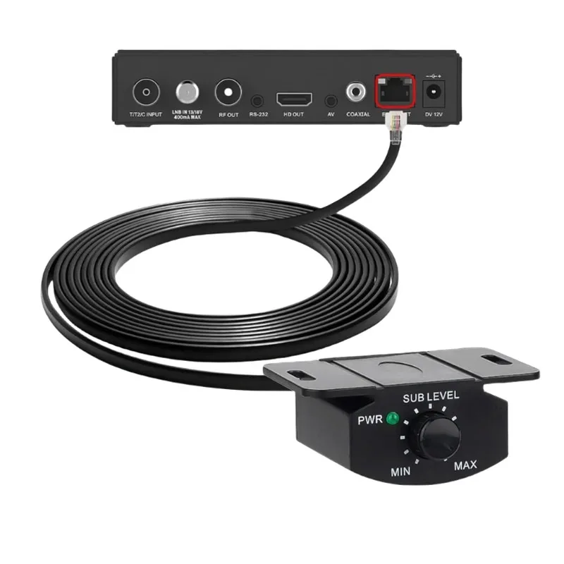 

Кабель регулировки громкости для автомобильного усилителя 5 м