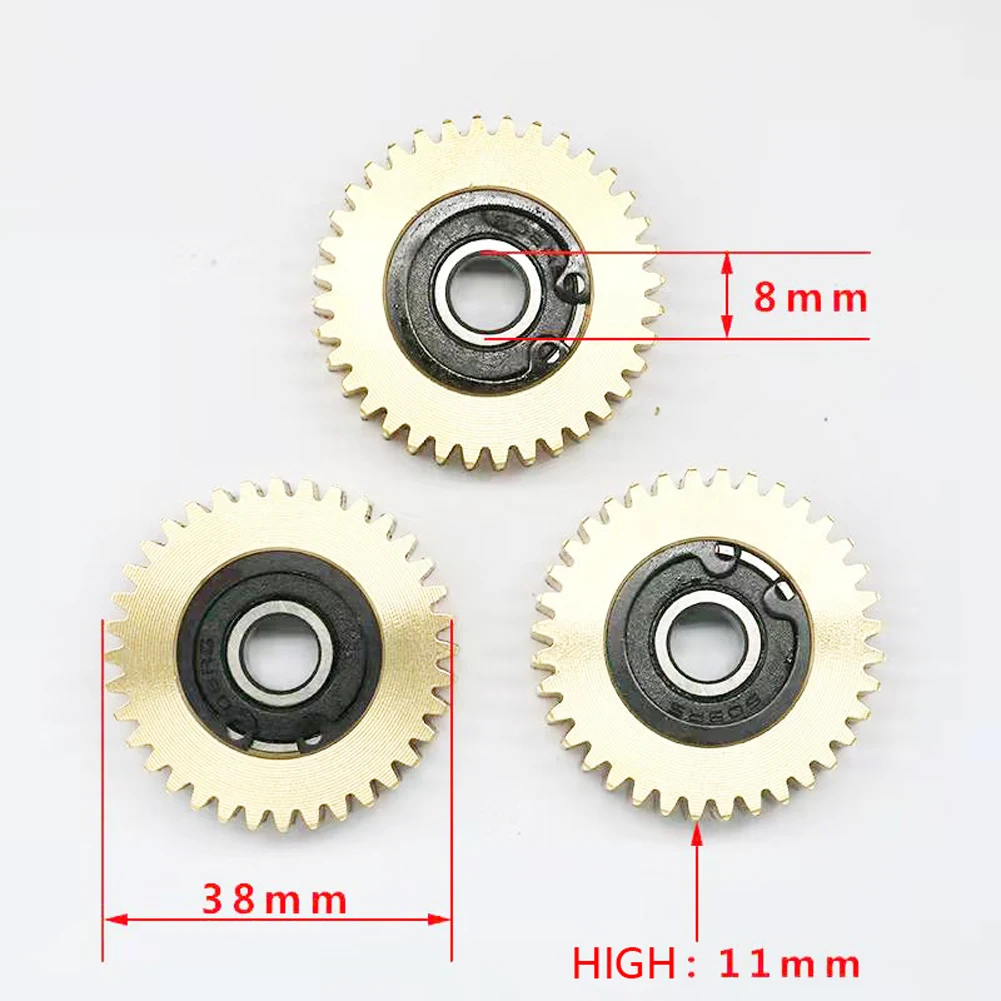 

For Bafang Motor Gears With Bearings Electric Bicycle Components Components Electric Bicycle 36 Teeth 3PCS Copper