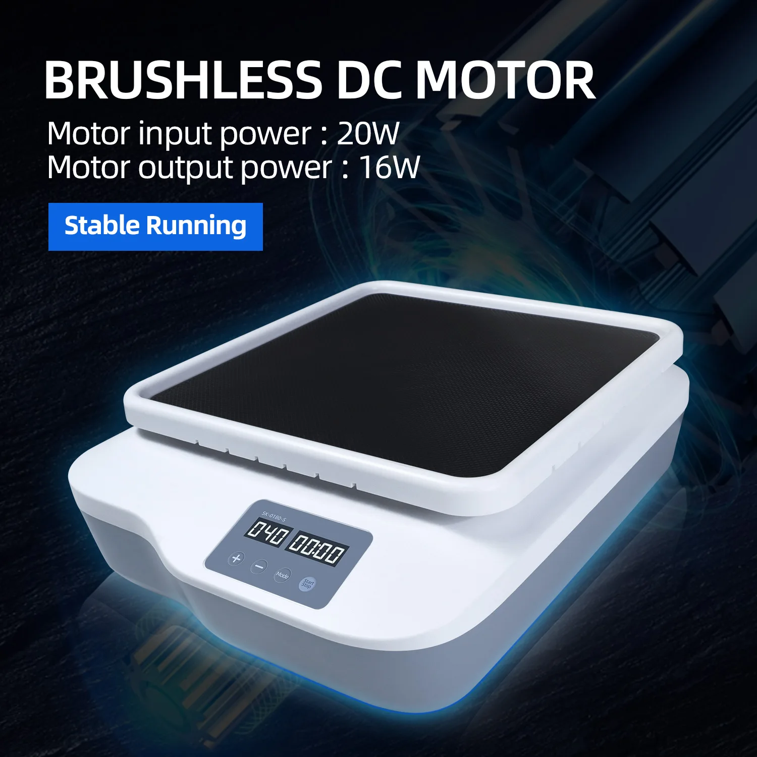 Kup DXY 2KG Laboratoryjna Wytrząsarka Orbitalna LED Cyfrowy Wyświetlacz Poziomy Oscylator Prędkości Obrotowej 40-200 Obr./min SK-O180-S