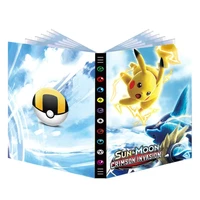 432pcs pocket album pokemon anime card collection book playing cards vmax card display binder protective cards book folder gift