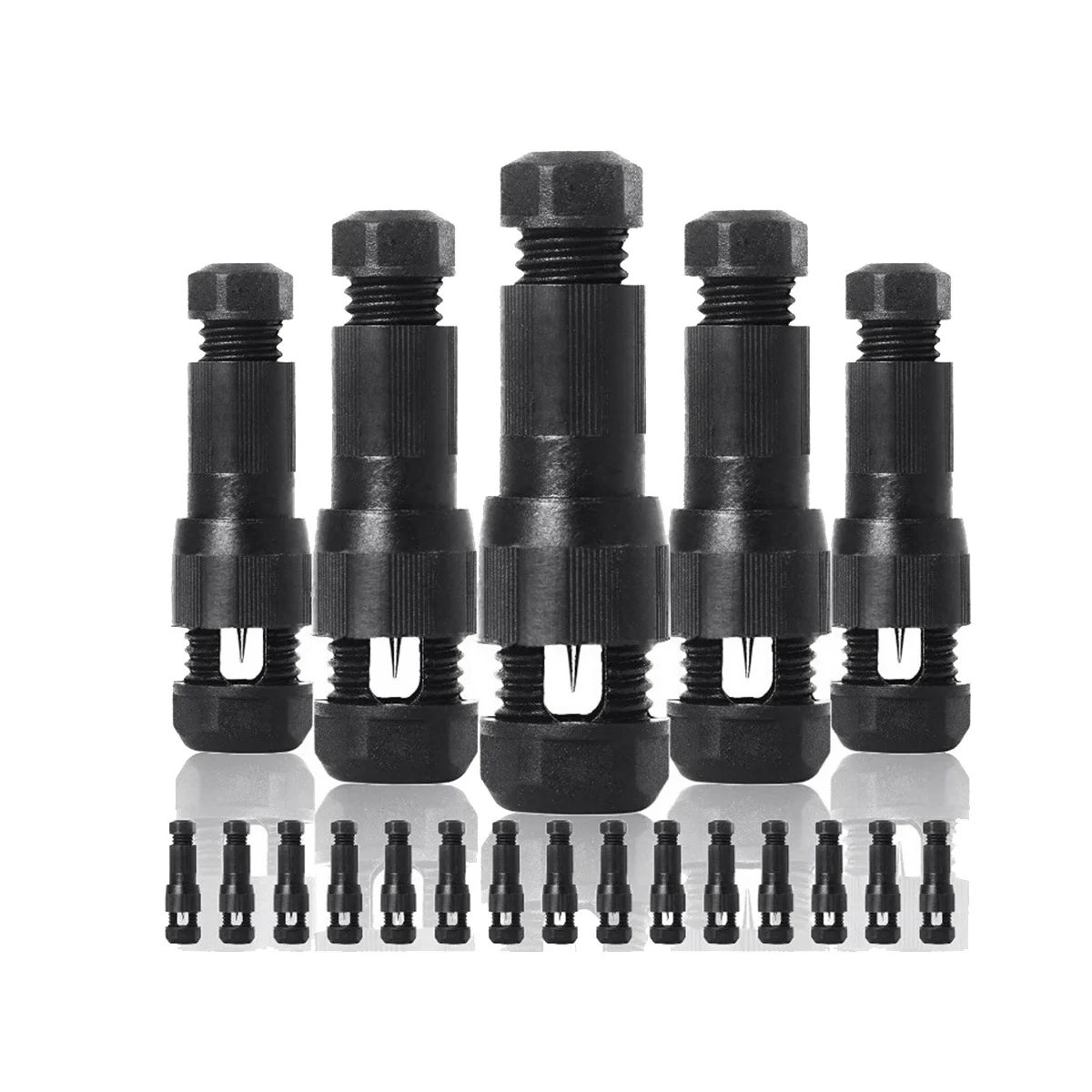 

20 PCS Connection Free Low Voltage Landscape Light Cable 12-18 Gauge Wire Connectors for LED Yard Garden Spotlights