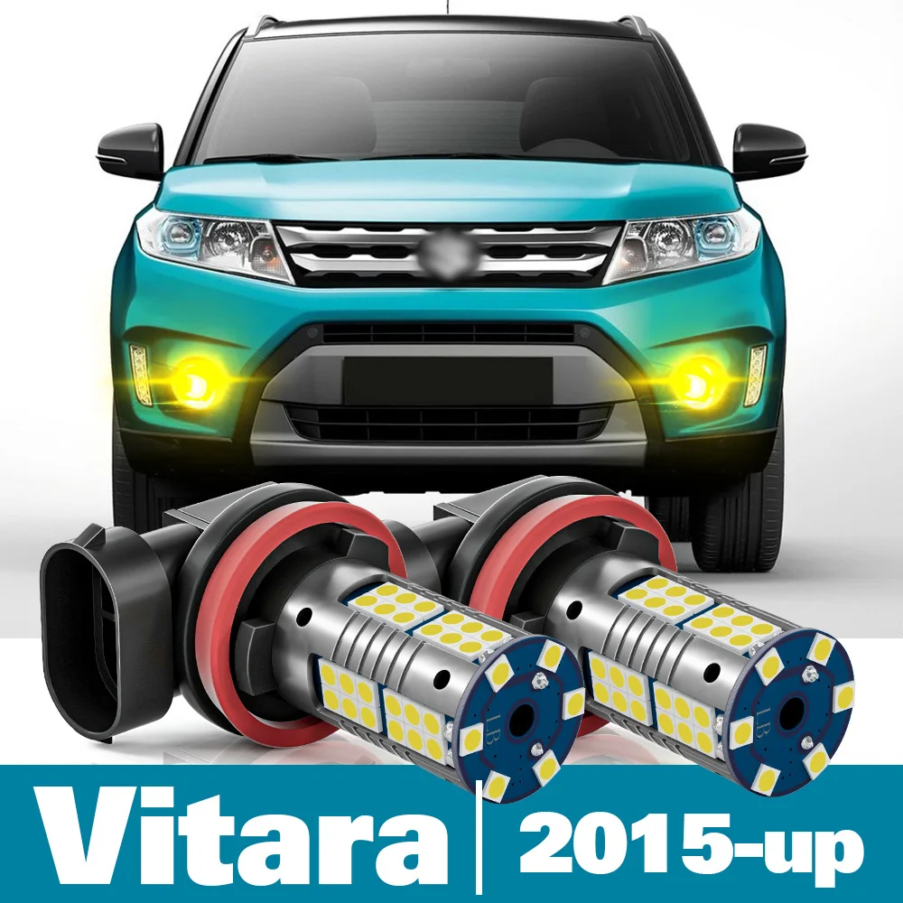 

2pcs LED Fog Light For Suzuki Vitara Accessories 2015 2016 2017 2018 2019 2020 2021