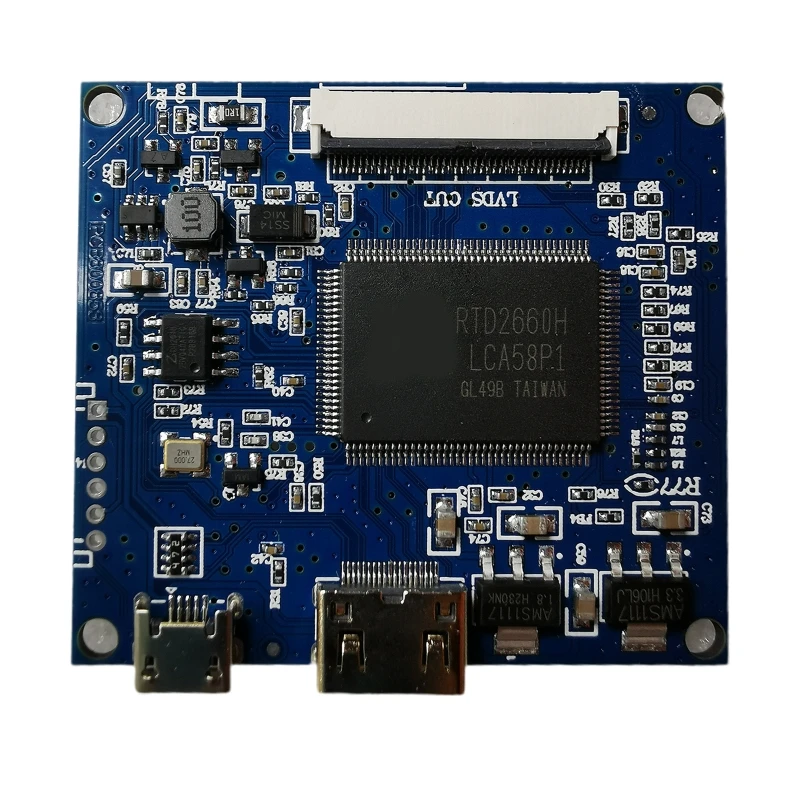 

50-pin EDP LCD Controller Driver Board HDMi-compatible Work For TTL 50Pin Screen Resolution 1024x600 1024x768