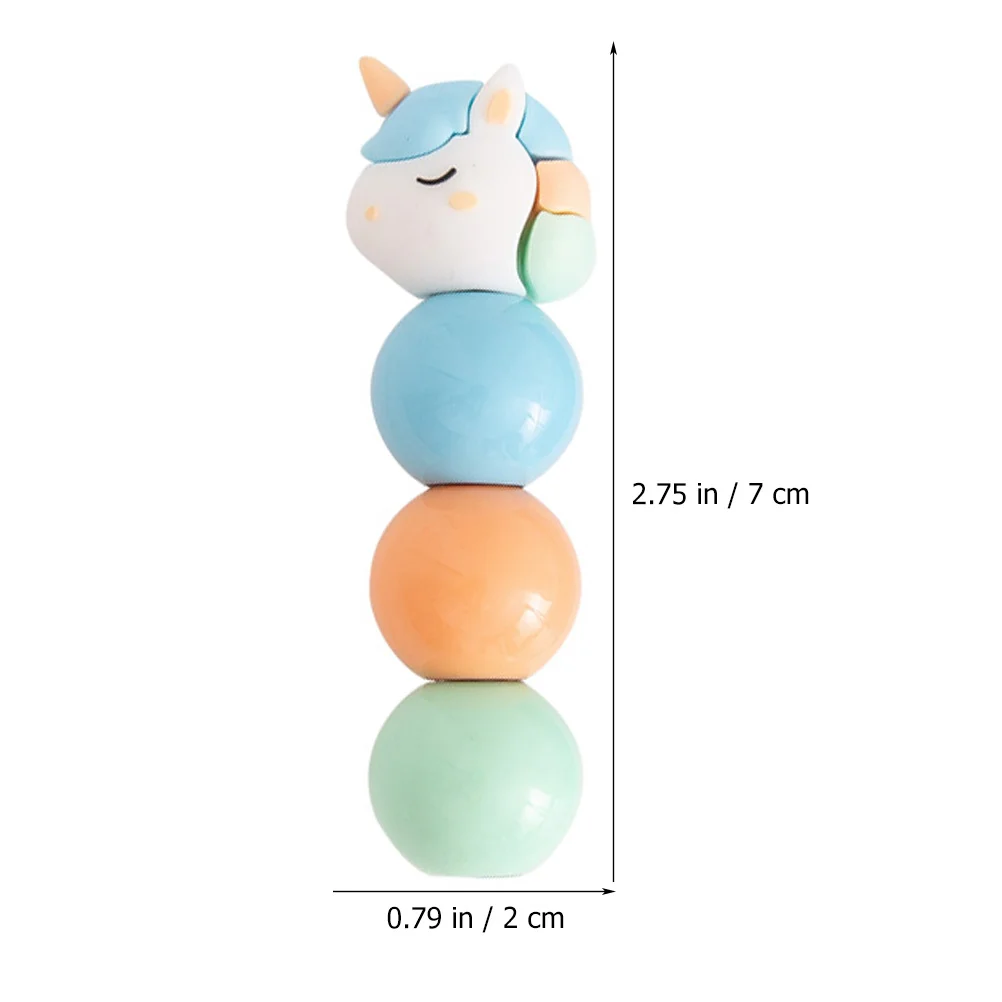 Цветные маркеры для детей Радужный хайлайтер портативные ручки студентов