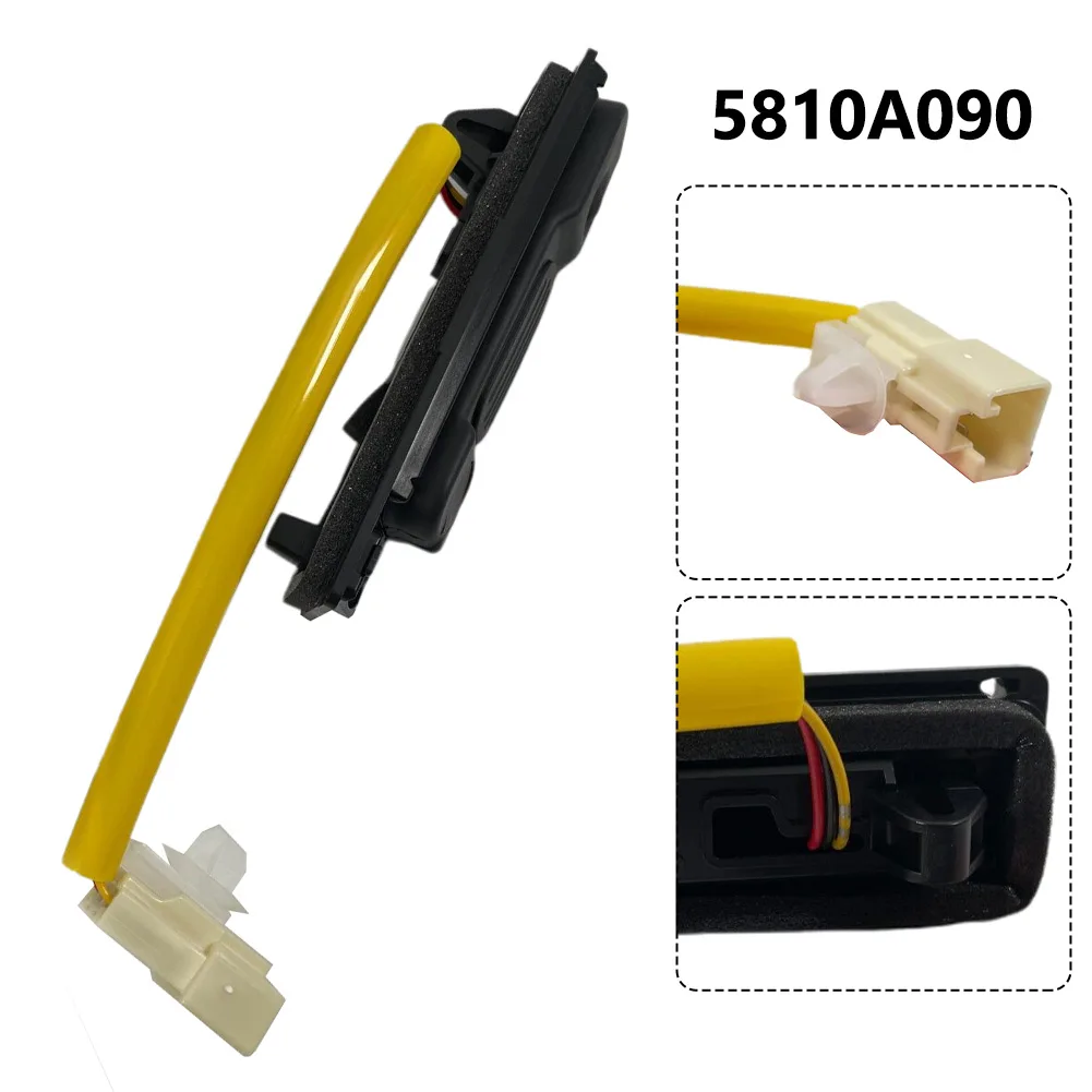 

Black ABS Trunk Opening Switch For Mitsu Bishi Outlander ASX RVR 5810A090 Replacement Parts 2Pins 1 Buttons Trunk Switches