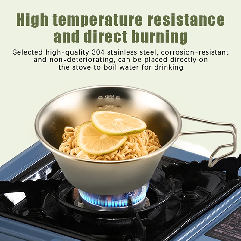 1 Шт. Чашка Из Нержавеющей Стали 304 30/200/400 Мл Штабелируемая Подвесная Миска Для