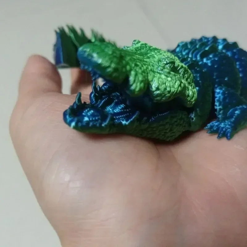 3D печатные настольные украшения бионическая кукла крокодил дети идеальные