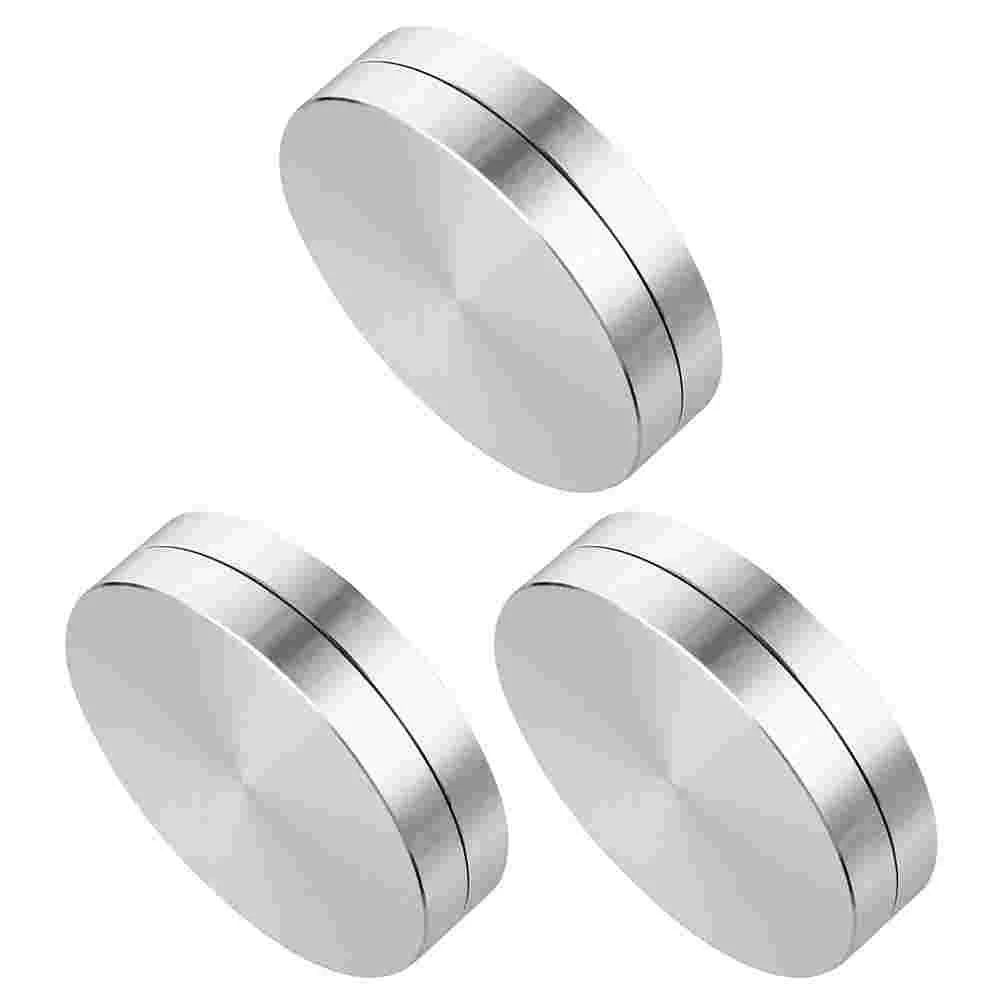 

Turntable Bearing Table Base Cakerotating Aluminumstand Spacers Round Swivel Pad Bumpers Axle Bearings Tray Metal Decorating
