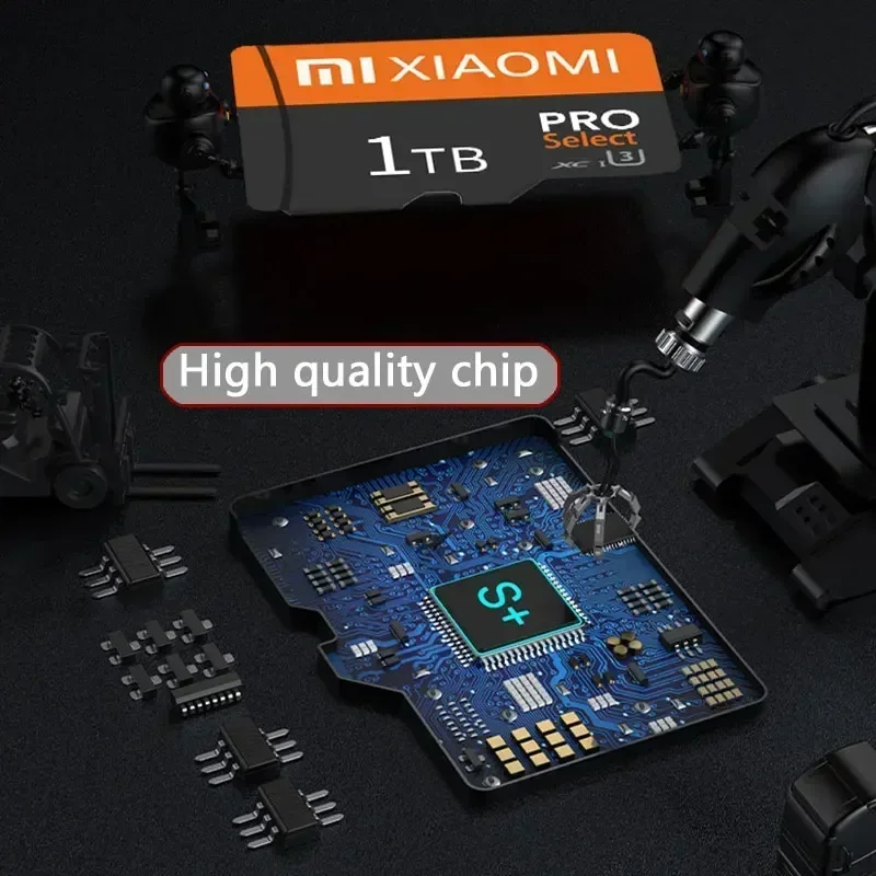 Фото Оригинальная карта Micro SD Xiaomi 1 ТБ, карта памяти TF/SD 128 ГБ 256 ГБ 512 ГБ, Мини карта памяти класса 10 для камеры/телефона, новинка 2023 №3