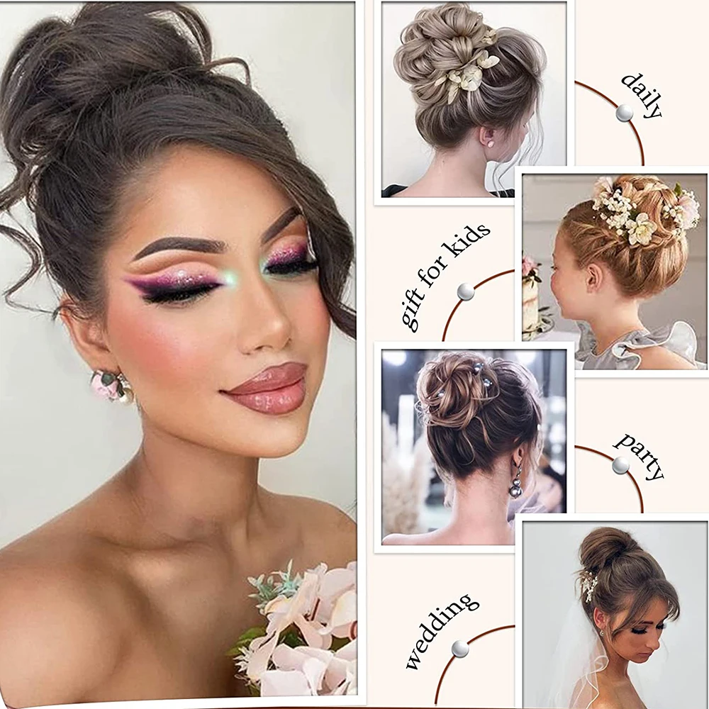 Синтетические волосы для наращивания спутанные кудрявые эластичные шиньоны