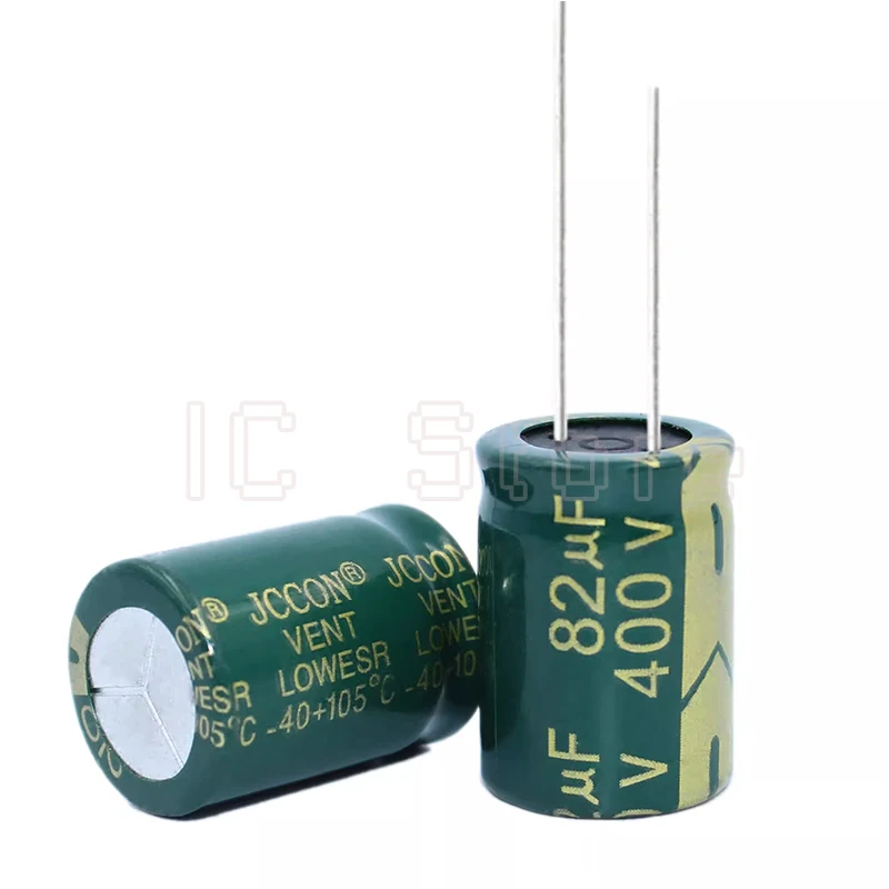 5 шт. 400 В 82 мкФ алюминиевый конденсатор 16x25 мм 18x25 высокочастотный