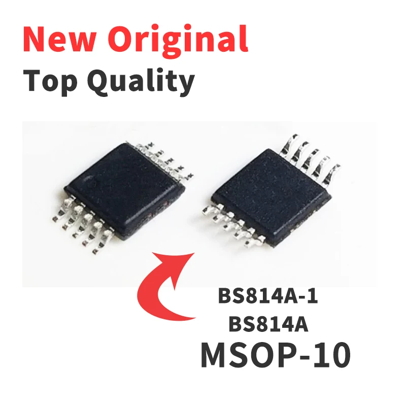 

BS814A-1 MSOP10 4-канальный 4-кнопочный сенсорный чип IC абсолютно новый оригинальный
