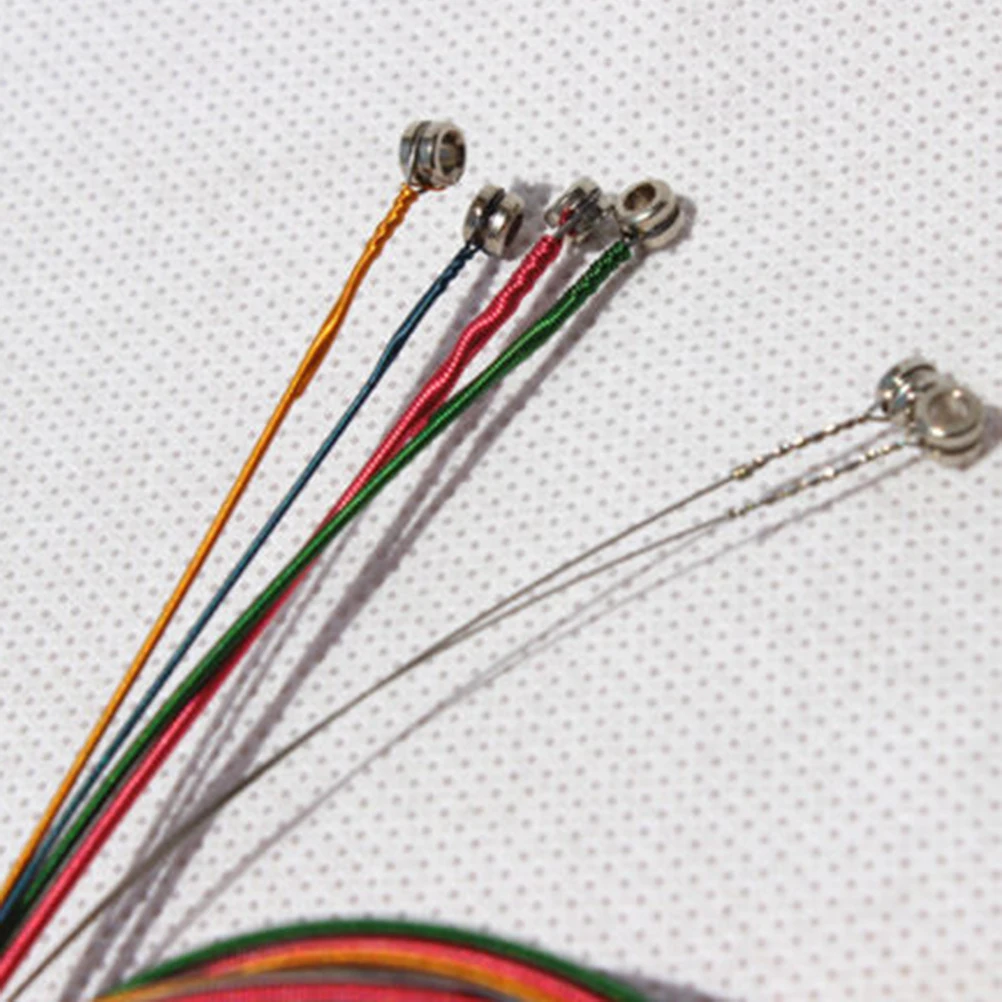 Набор радужных струн для акустической гитары