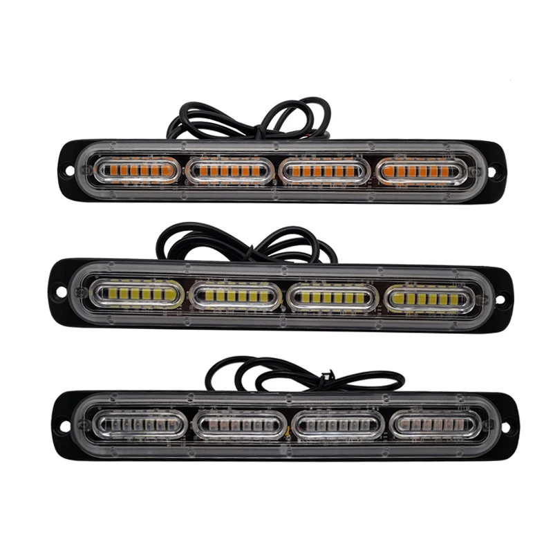 

Светодиодный аварийный стробоскосветильник Предупреждение, мигающий аварийный стробоскоп для пожарной службы, полиции, скорой помощи, пол...