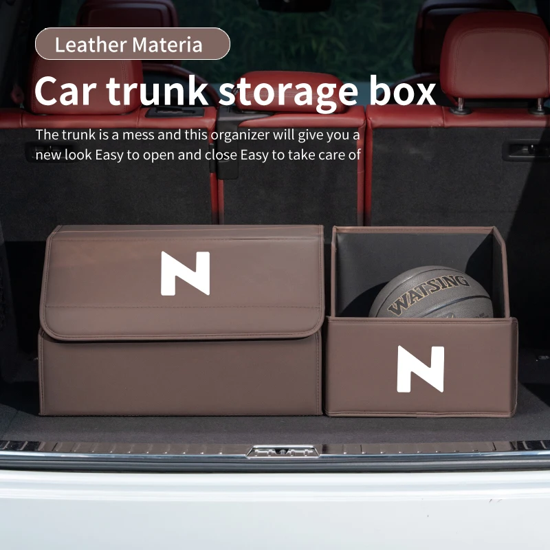 Багажник автомобиля кожаный багажник дорожный органайзер сумка аксессуары для