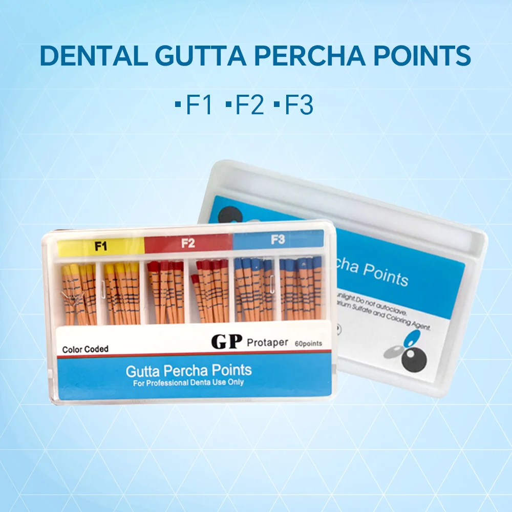 AG 5Box Dental Gutta Percha Points F1 F2 F3 F4 F5 # 02 04 06 Стоматологический материал Gapadent