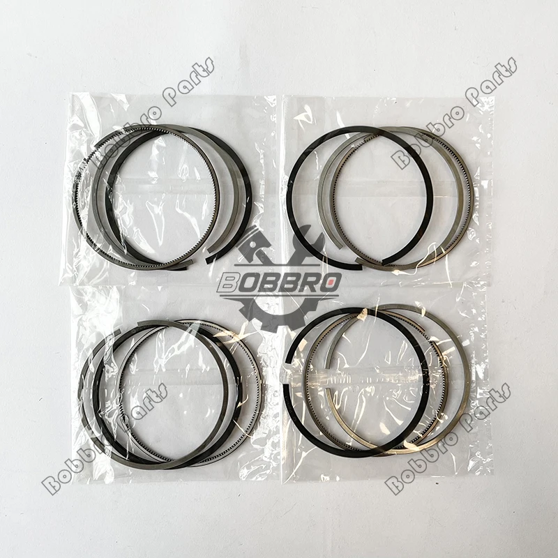 

V3007 Piston Rings For Kubota Loader Excavator Tractor Engine Parts