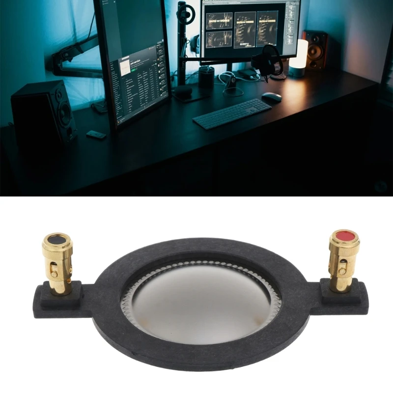 

Звуковой Гудок с титановой мембраной, универсальная сменная звуковая колонка 44,4 мм, звуковой гудок, аксессуары для домашнего кинотеатра