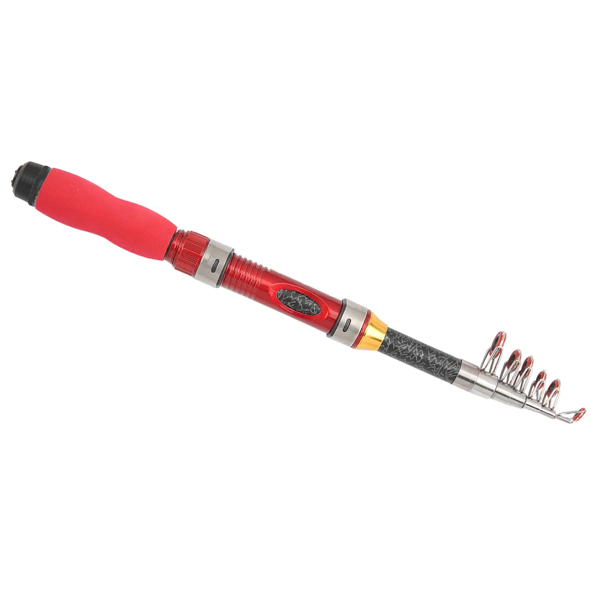 

Travel Fishing Rod Sea Saltwater Poles Kids Portable Equipment Bass Fiberglass Rods
