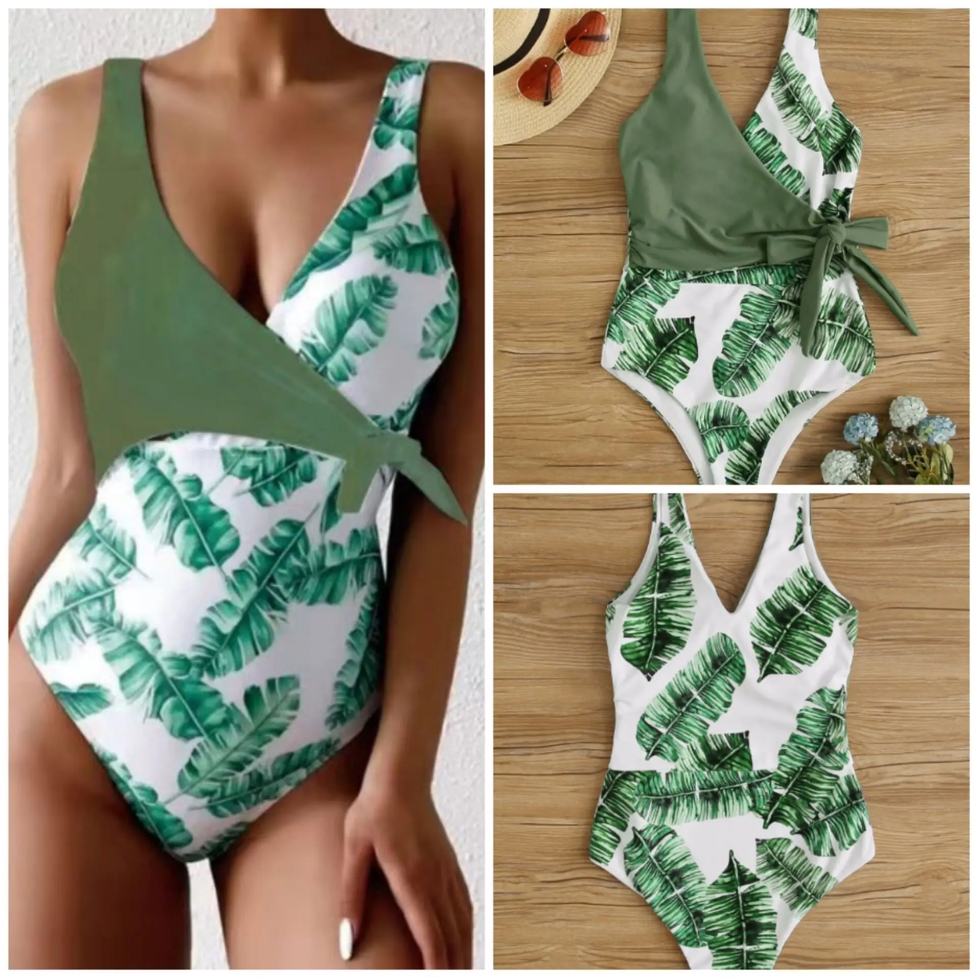 

Новинка 2022, модное пикантное цельное бикини с европейским и американским принтом, женский купальник, Комбинезоны для женщин