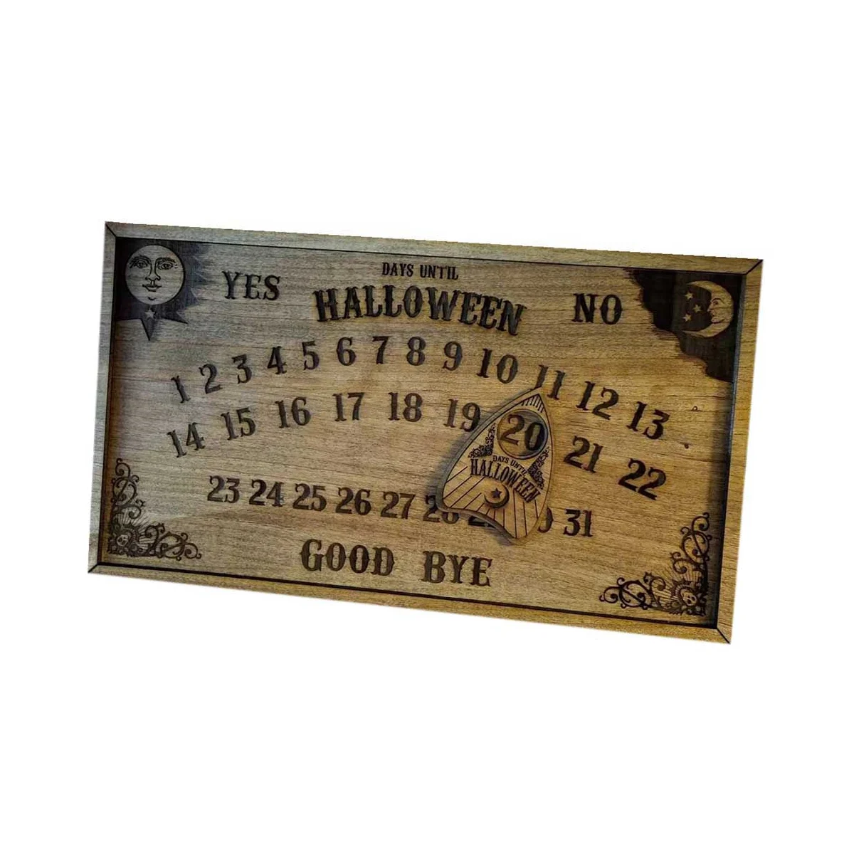 

Countdown Board with Magnetic Effect Halloween Magnetic Countdown Board