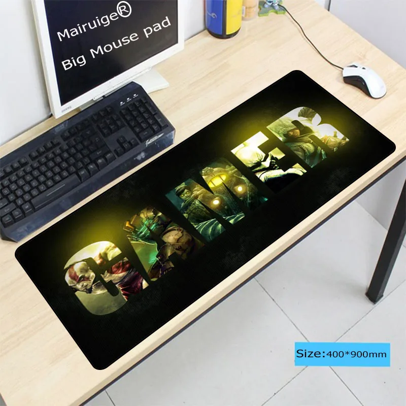 

Коврик для мыши Mairuige большого размера из натурального каучука, противоскользящий игровой компьютерный коврик для мыши для LOL surprise cs go DOTA