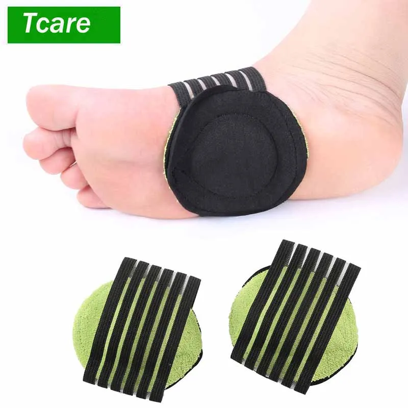 

Tcare 1Pair Orthopedic Adjuster Arch Support Orthotic Insole Flat Foot Flatfoot Corrector Pedicure Insoles Cushion Pad Foot Care