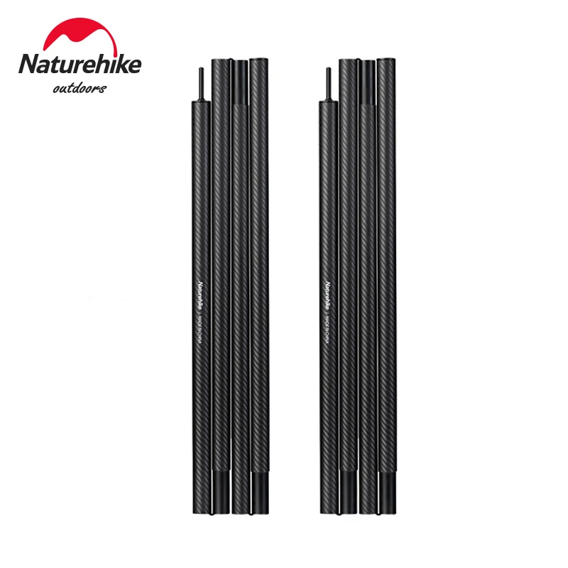 

Naturehike Tent Accessories 2.4m Carbon Fiber Folding Tent Pole 4-Section Outdoor Ultralight Portable Canopy Rod Camp Tool