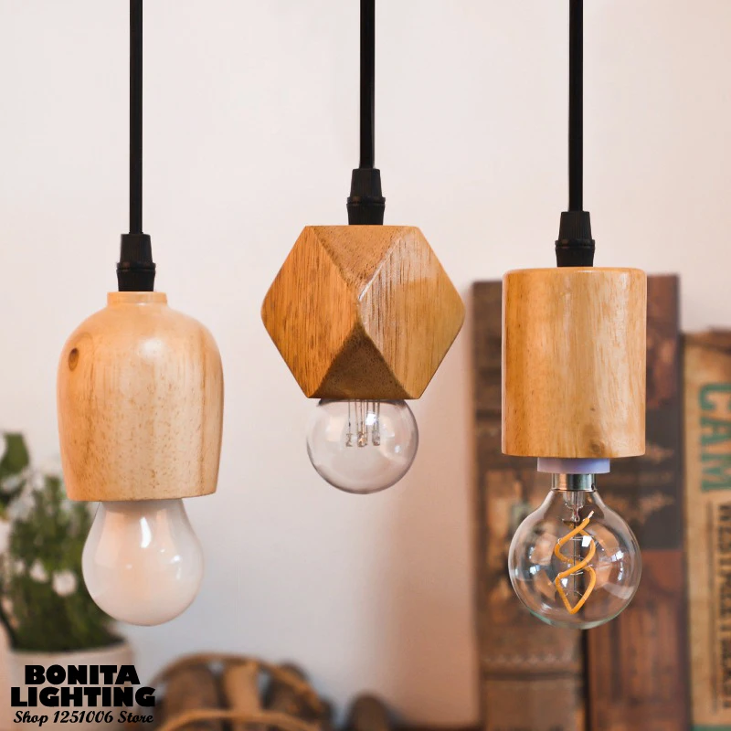 Подвесная лампа в скандинавском стиле для ванной комнаты