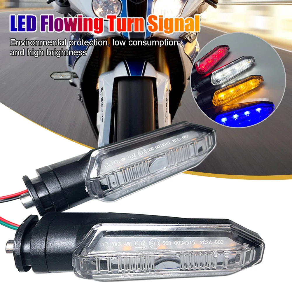 

1Pair Motorcycle LED Turn Signal Light DRL Daytime Running Lights Indicator Blinker Lamp For Honda CB150R CRF250L ADV150