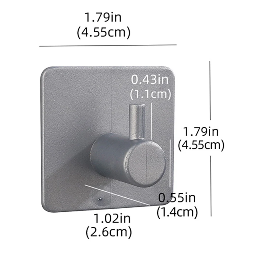 

Key Rack Holder Bathrooms Bedrooms Igh Powerful Adhesive No Damage Plastic Towel Hooks Wall Coat Rack Hanging Storage