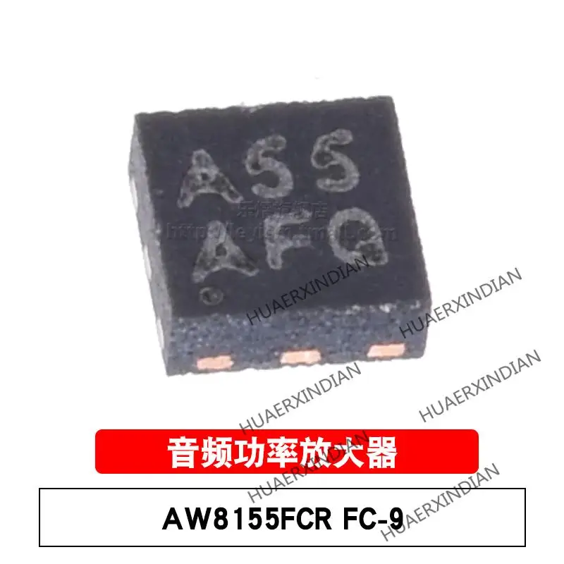 

10PCS/LOT New Original AW8155FCR Type A55 FC-9 In Stock