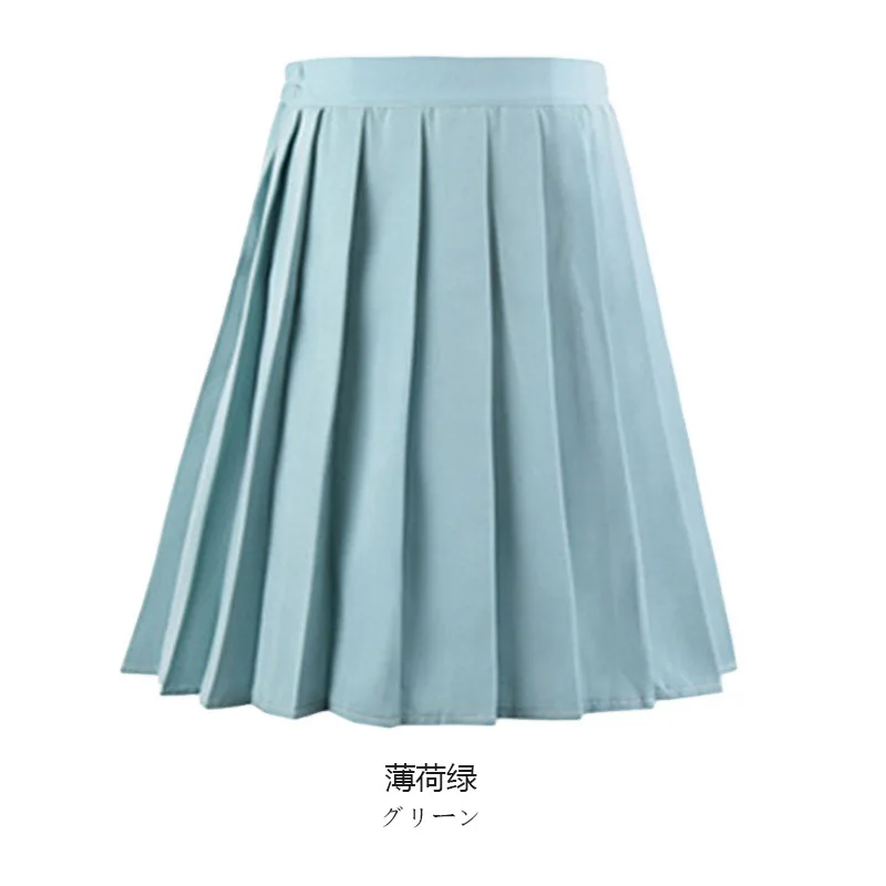 Женская модная летняя плиссированная юбка Harajuku с высокой талией в клетку для