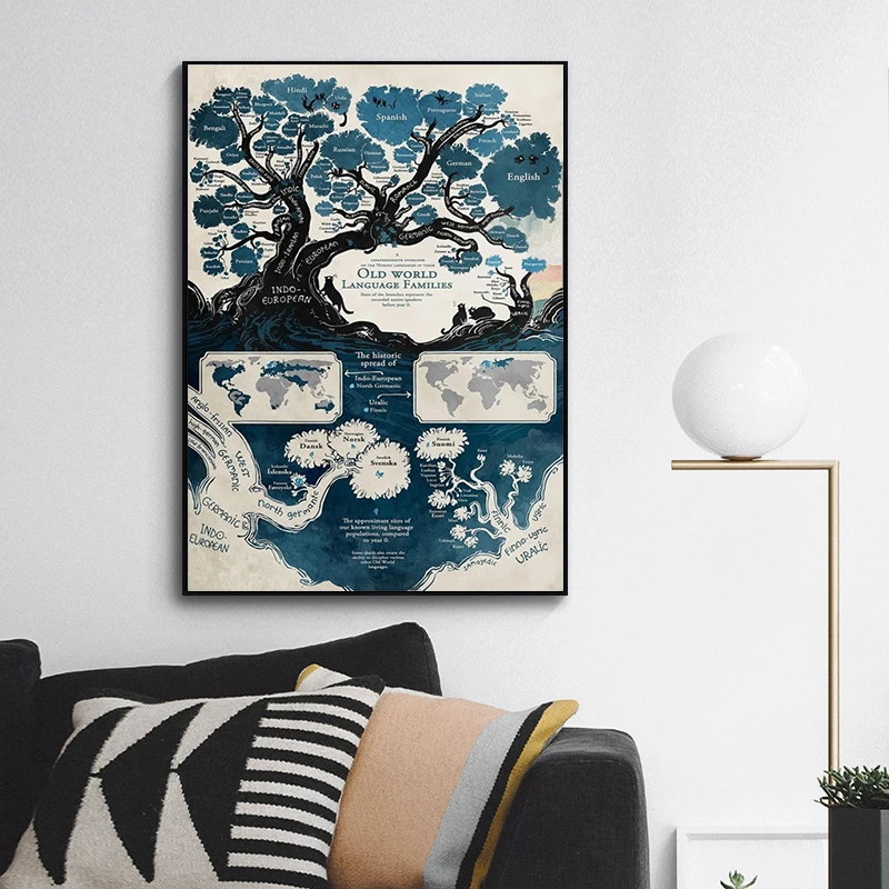 Рисунок 4 - Винтажная карта 150*225 см