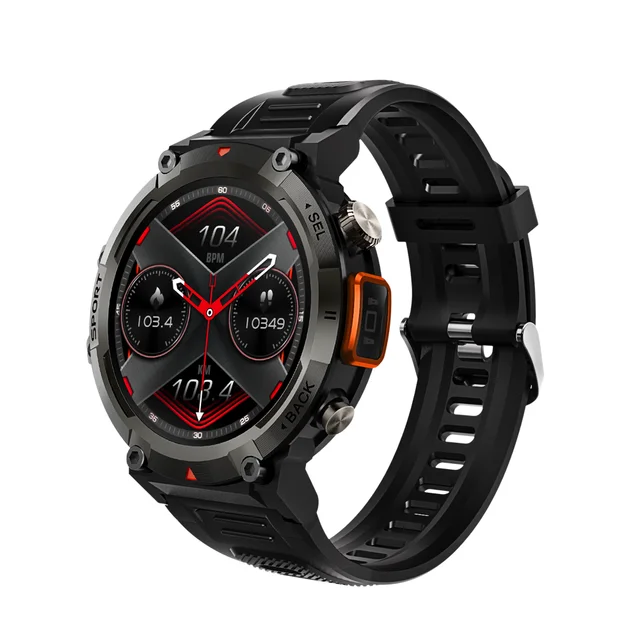 2023 New Smartwatch S100T 1.45 Inch TFT HD Screen BT 5.0 Flashlight Night Sports Fitness Bracelet Smart Watches For Men 1