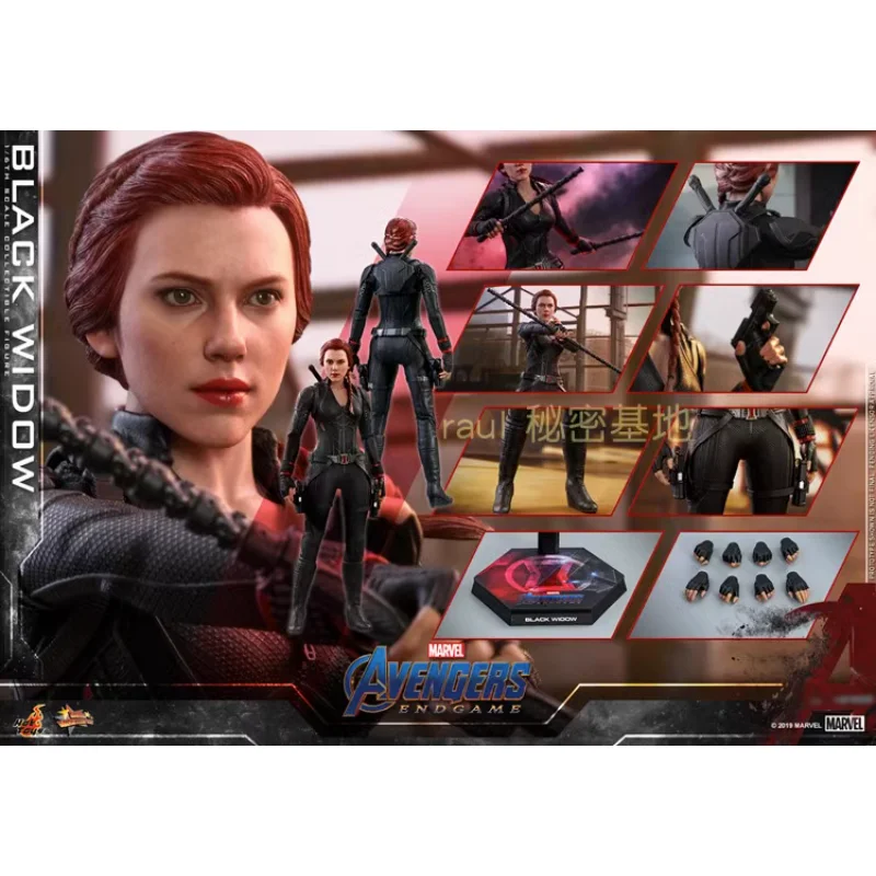 

Hottoys 1/6 HT MMS533 Avengers 4 The Final Battle Black Black Widow Widow7.0 Action Figure Model Hobbies Collection