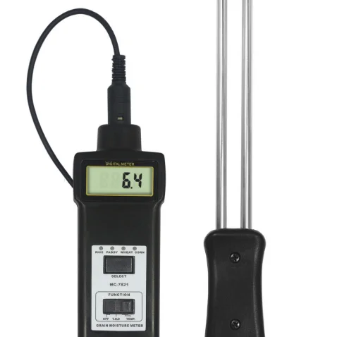 

HOT SALE portable moisture meter for rice,wheat,corn,grain MC-7821 price