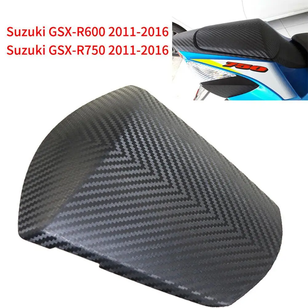 

Motorcycles Rear Seat Cowl Black For Suzuki GSXR 600 750 11-20 Carbon Fiber Look Rear SOLO Seats Cowl Pillion Accessories