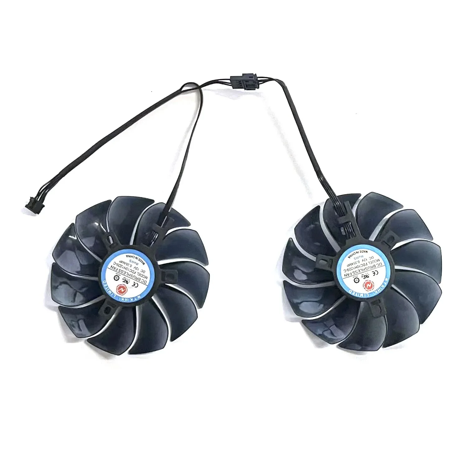 Новый импульсный сменный вентилятор для видеокарты SAPPHIRE Radeon RX6500XT 4 Гб FD9015U12S