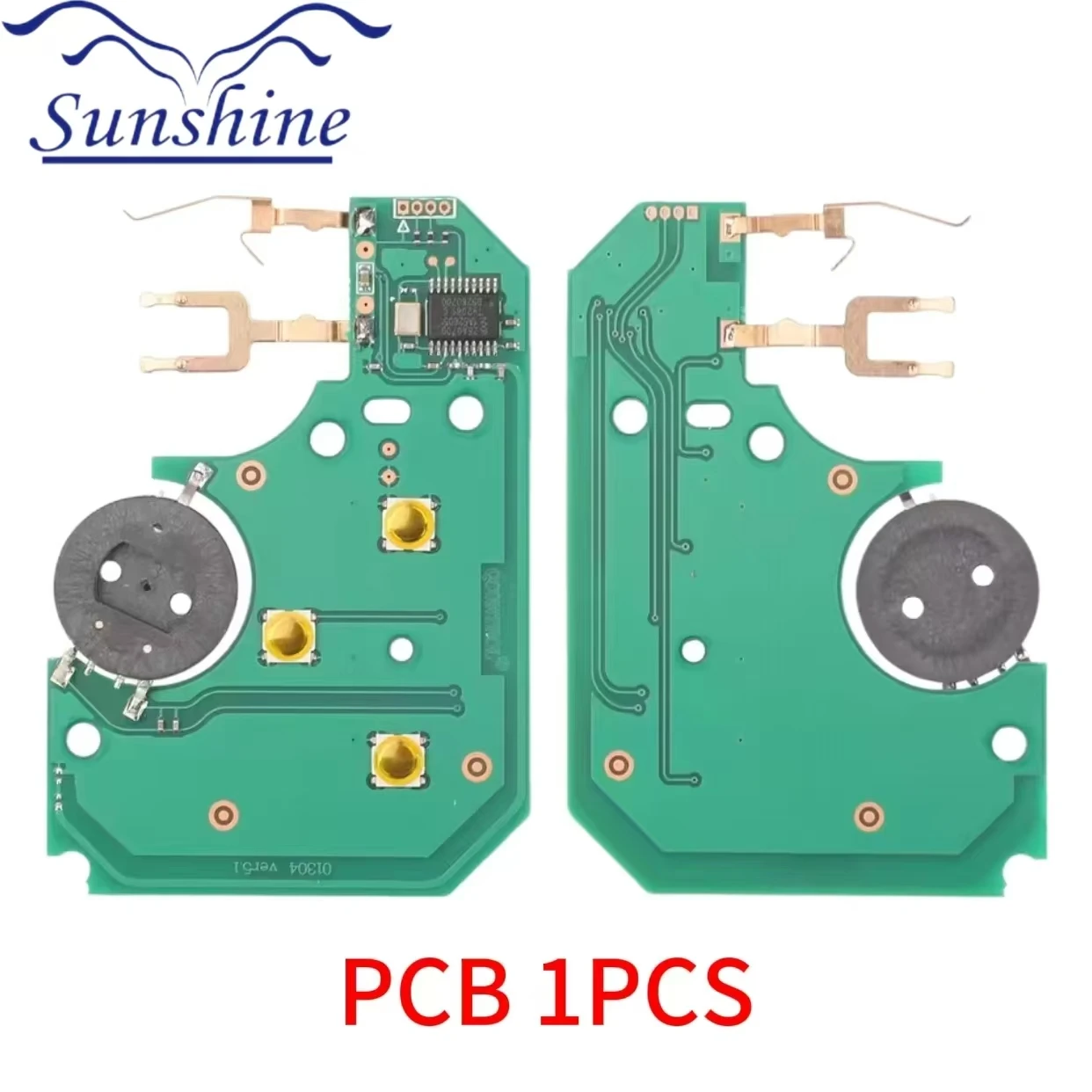 

Солнечная печатная плата, 3 кнопки, 433 МГц, ID46 PCF7947, чип и вставка, маленькое лезвие, удаленная смарт-ключ-карта для Renault Megane Scenic Grand