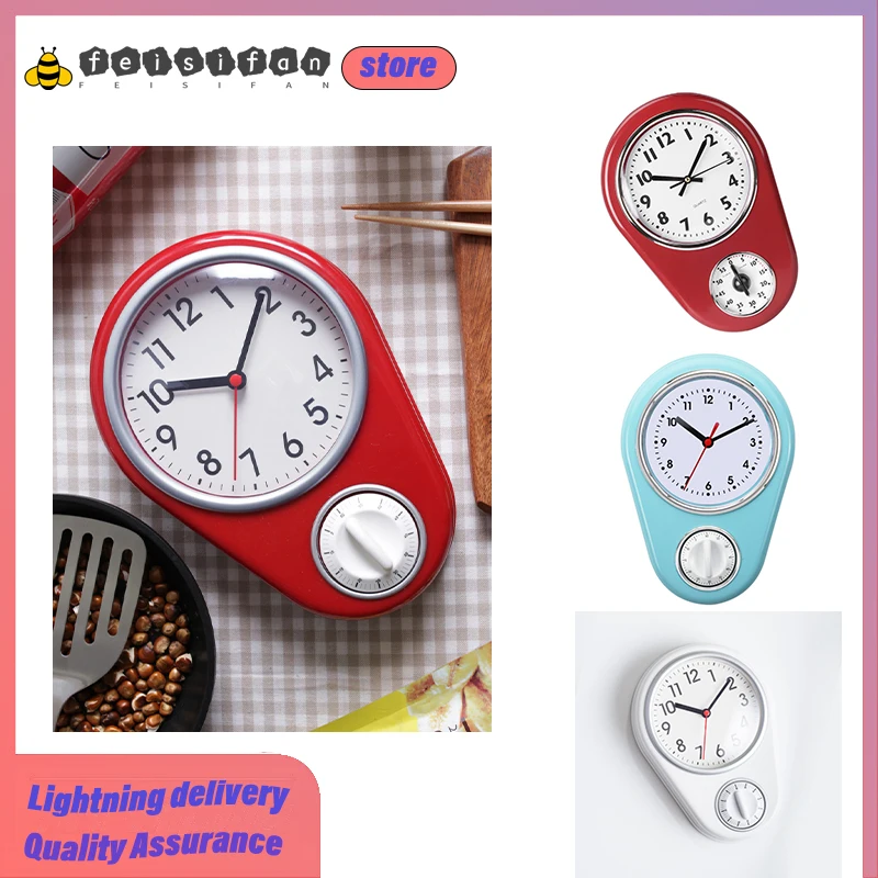 

Fashion Personality Light Luxury Wall Clock Kitchen Timer Acrylic Mute Wall Clock Digital Modern Design Decoration Items Craft