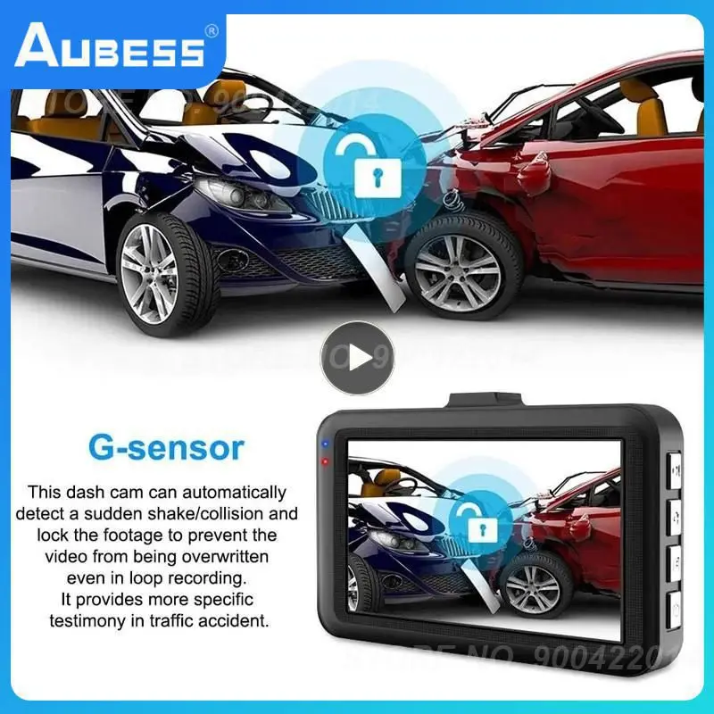 

1~8PCS Video Recorder 3 Inch Large Screen Dashcam Universal Dash Camera Car Accessories Car Dvr Portable Mirror Driving Recorder